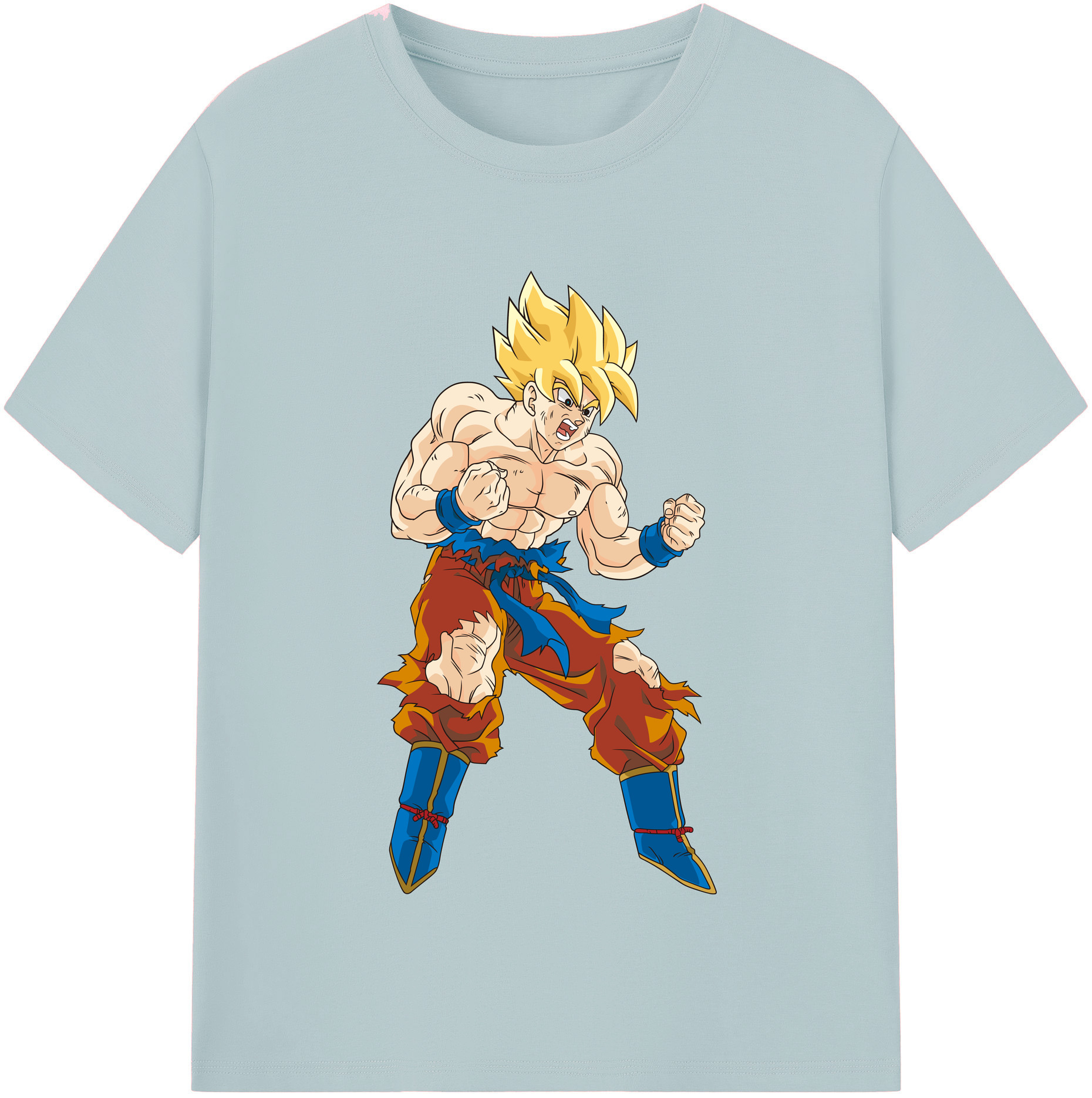 （画像用） ドラゴンボール 孫悟空（そん ごくう）Son Goku カカロット DRAGON BALL Kakarotto 綿100％半袖Tシャツ（フロントプリント）